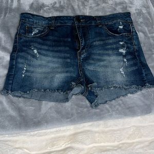 Dark wash Jeans shorts